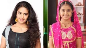 Avika Gors Menstruation Lesson on Balika Vadhu Set