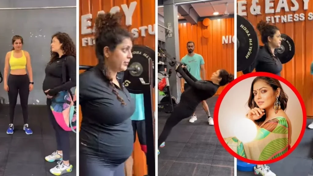 Drashti Dhami’s Fit Pregnancy_ Breaking Stereotypes with Workout!