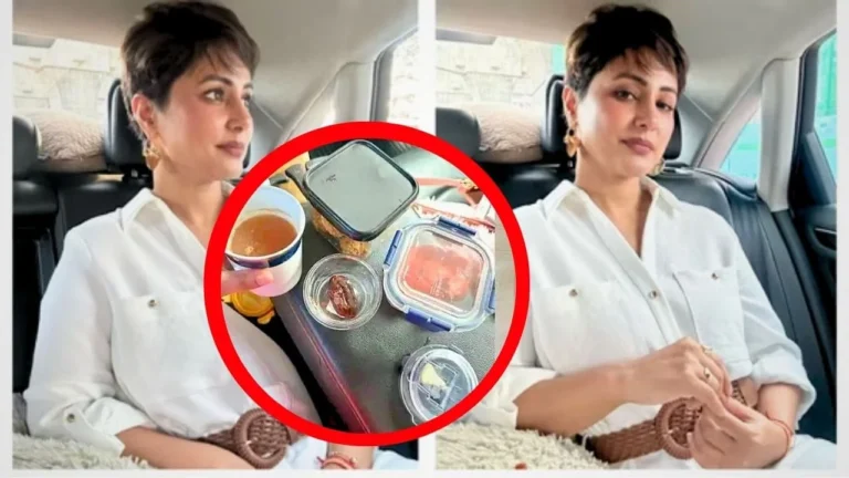 Hina Khan’s Breakfast in Car & Ongoing Battle with Cancer