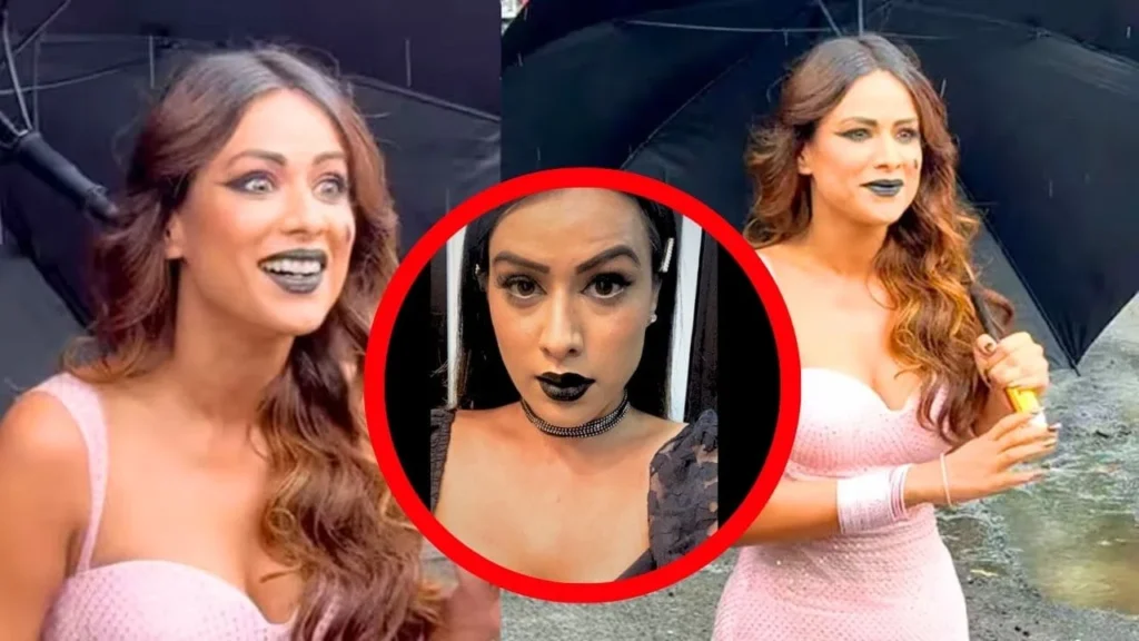 Nia Sharma’s Bold Black Lipstick_ Fans React Online